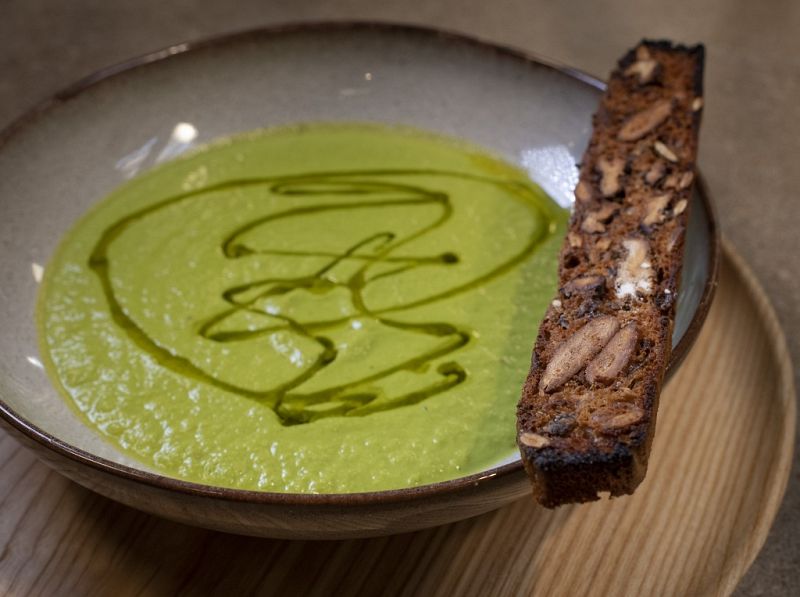 Receta de "crema de br�coli" de Dani Garc�a