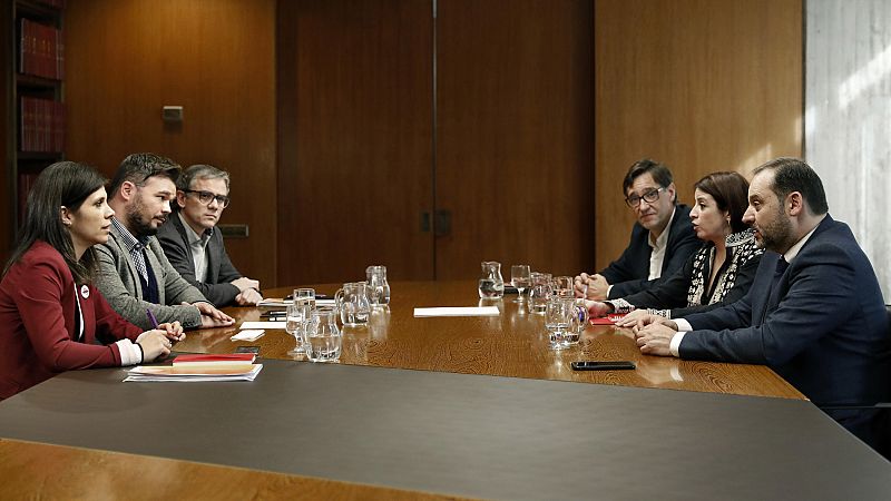 El PSOE ultima un acuerdo para investir a Pedro Sánchez que ERC prevé ratificar en enero