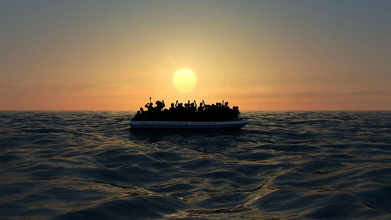 Una patera con 27 migrantes llega a la isla de la Graciosa en Lanzarote
