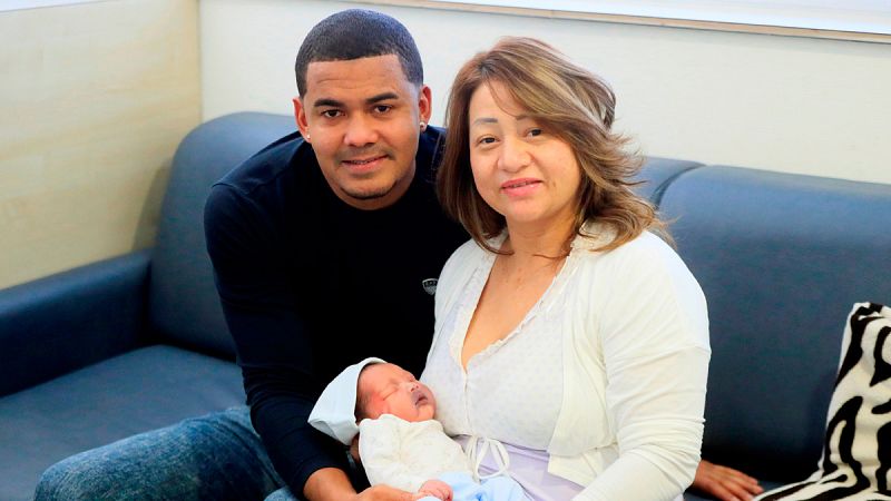 Carlos Dariel y Ariadna, los primeros bebés de 2020