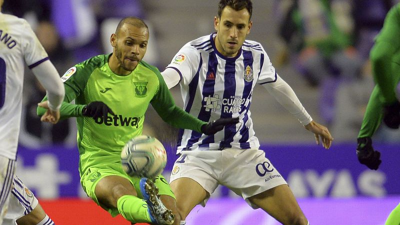 Enes Ünal salva un punto para el Valladolid frente al enrachado Leganés