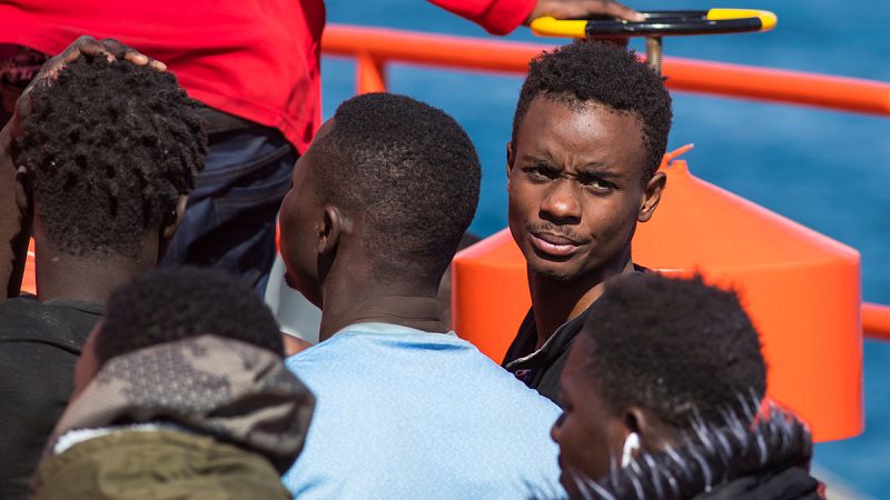 110.000 inmigrantes y refugiados llegaron a Europa a través del Mediterráneo en 2019, un 5% menos que el año anterior
