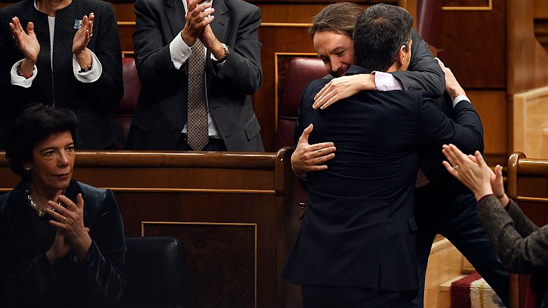 PSOE y Unidas Podemos ponen en marcha el primer gobierno de coalición en la historia reciente de España