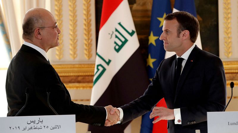 Francia, Alemania y Reino Unido buscan una vía para reducir la tensión en Irán e Irak