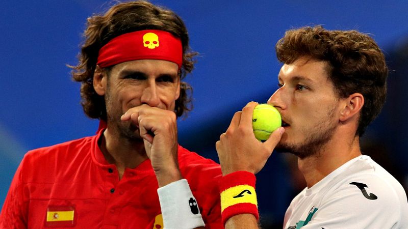 El dobles confirma el trabajo de Bautista y de Nadal para superar a Uruguay