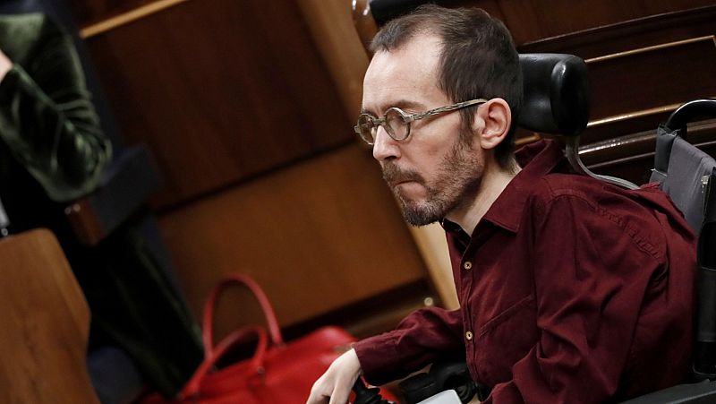 Pablo Echenique, nuevo portavoz de Unidas Podemos en el Congreso