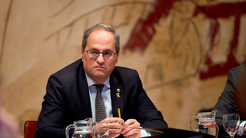 Torra denuncia ante el Supremo una "persecución política" de la Junta Electoral para cesarle