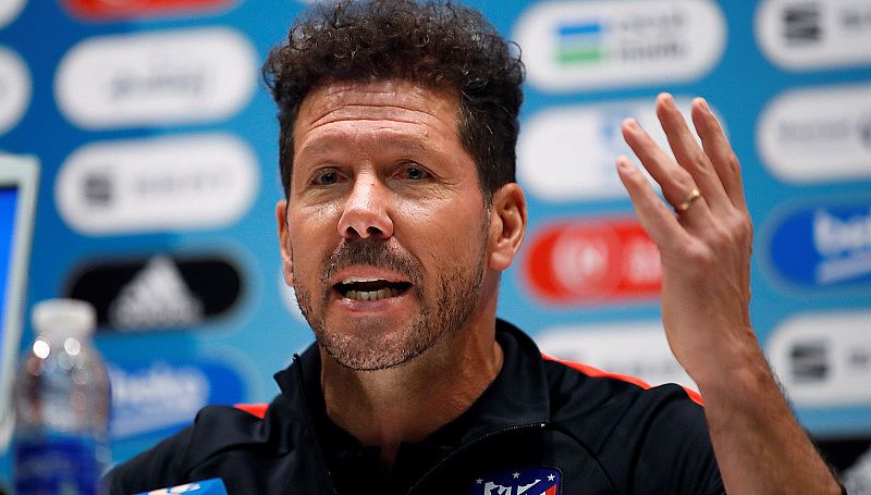 Simeone: "Mi energía son los futbolistas"