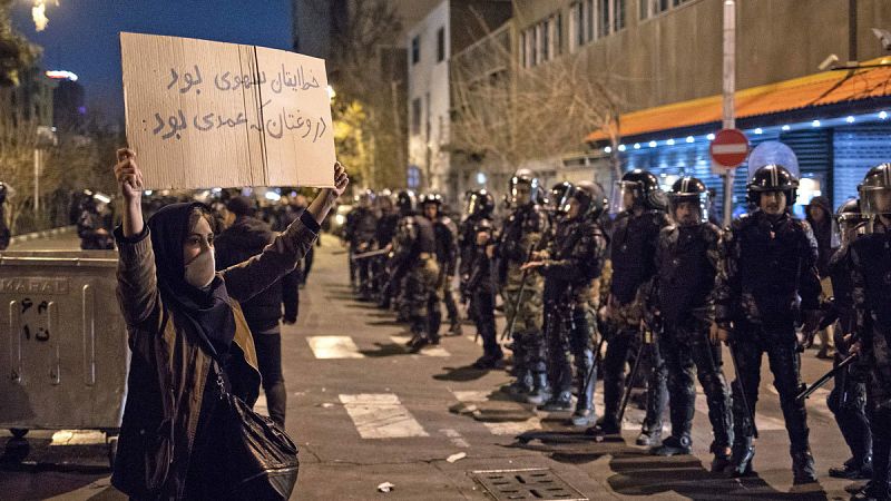 La ONU se muestra preocupada por las acusaciones de violencia contra los manifestantes en Irán