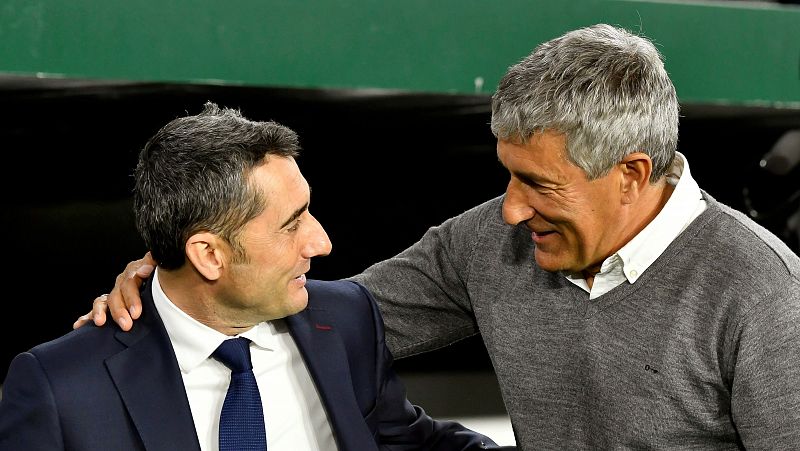 El FC Barcelona hace oficial el fichaje de Quique Setién como sustituto de Valverde