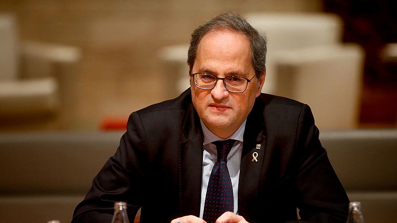 La Mesa del Parlament mantiene a Torra como diputado y recurre ante el Supremo la inhabilitación de la Junta Electoral