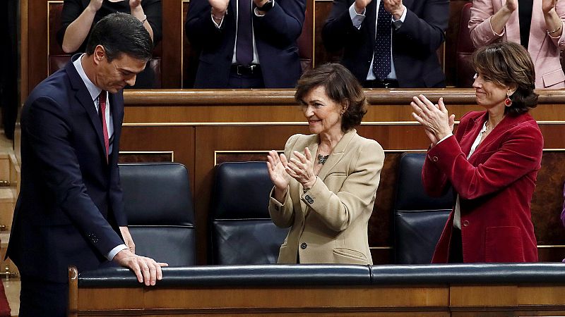 Pedro Sánchez subraya la "independencia" de Delgado y pide a la oposición que no "bloquee" la justicia