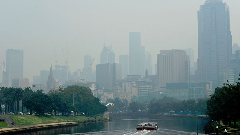 Melbourne, la ciudad con el peor aire del mundo a causa de los incendios