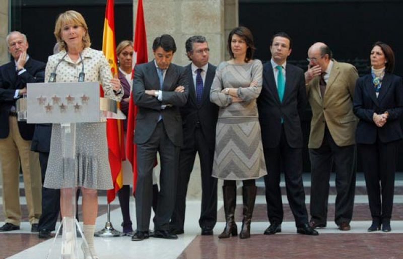Esperanza Aguirre: "En la huida pisé muchos charcos de sangre"