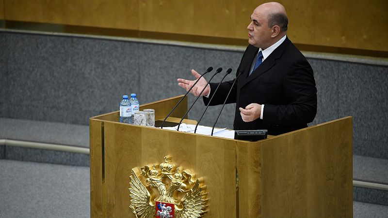 El parlamento ruso aprueba a Mijaíl Mishustin, propuesto por Putin, como primer ministro