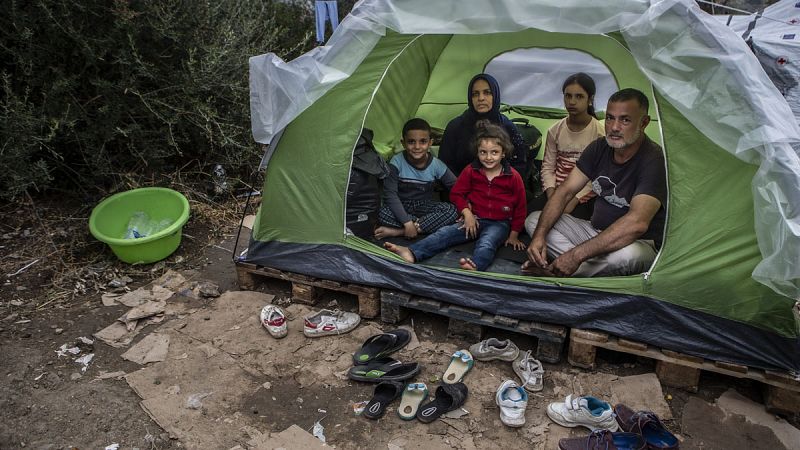Los refugiados, en situación crítica en las islas griegas