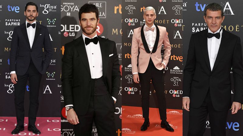Vota al actor más elegante de la alfombra roja de los Goya