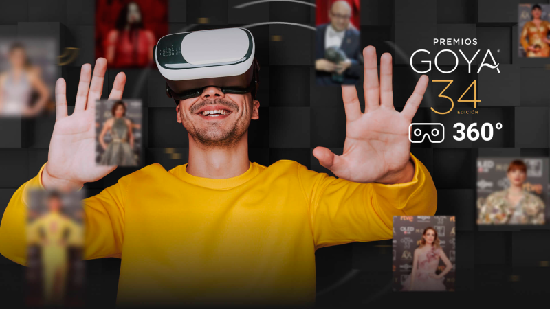 ¿Cómo seguir los Goya 360º en RTVE.es?