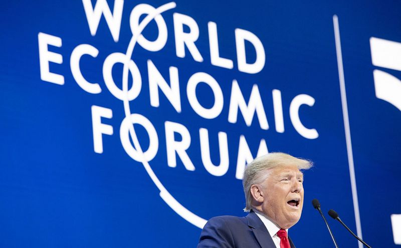 Trump desprecia la crisis climática en Davos: "Hay que olvidar los mensajes apocalípticos"