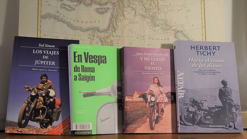 Sobre ocho ruedas: libros para viajar en moto
