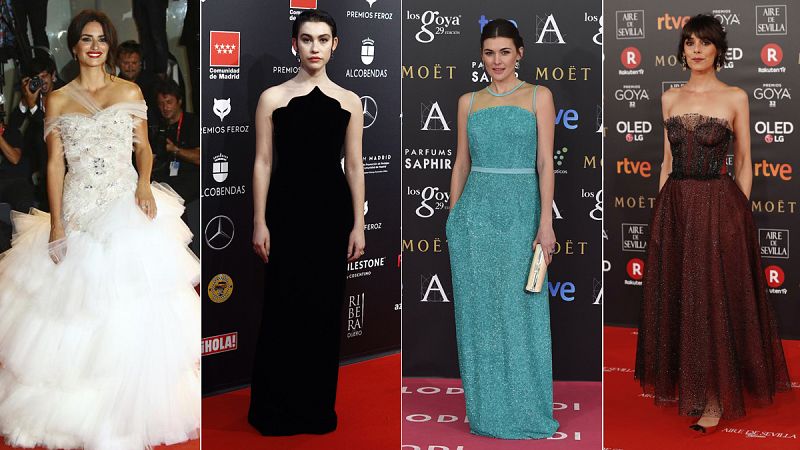 4 actrices en busca del goya... a la más elegante