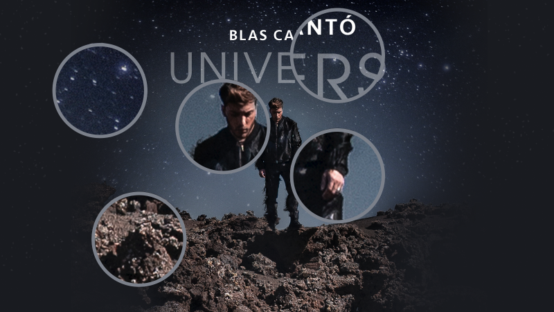 Blas Cant, enigmtico en medio del espacio infinito: Analizamos la portada de 'Universo'