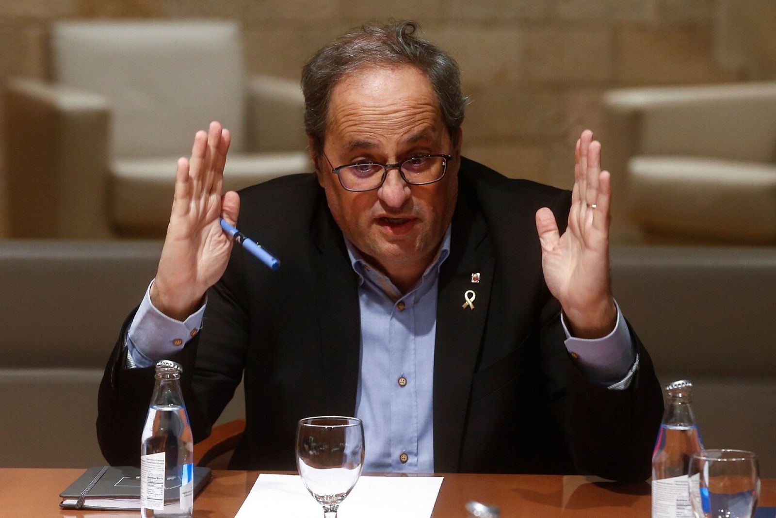 El Supremo mantiene a Torra inhabilitado como diputado y la JEC exige al Parlament que lo suspenda -RTVE.es | Ver