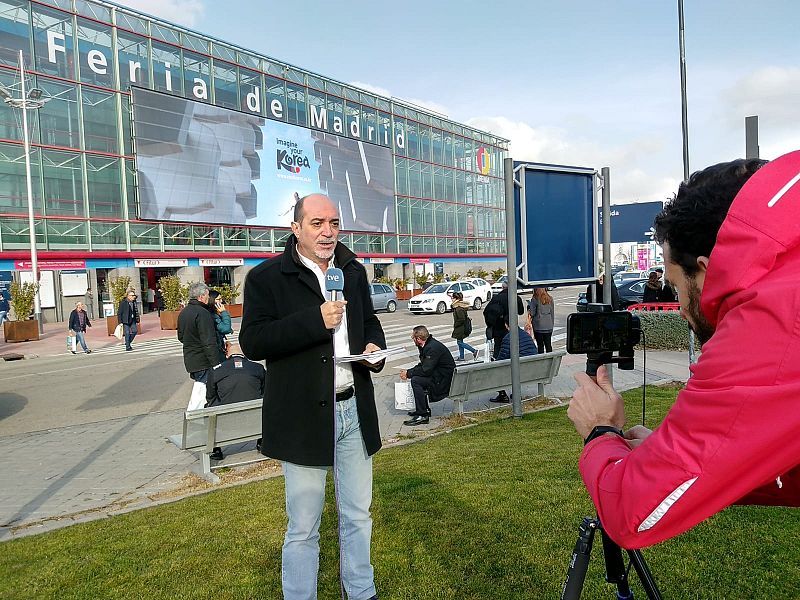 RTVE conecta 5G con el mundo en FITUR