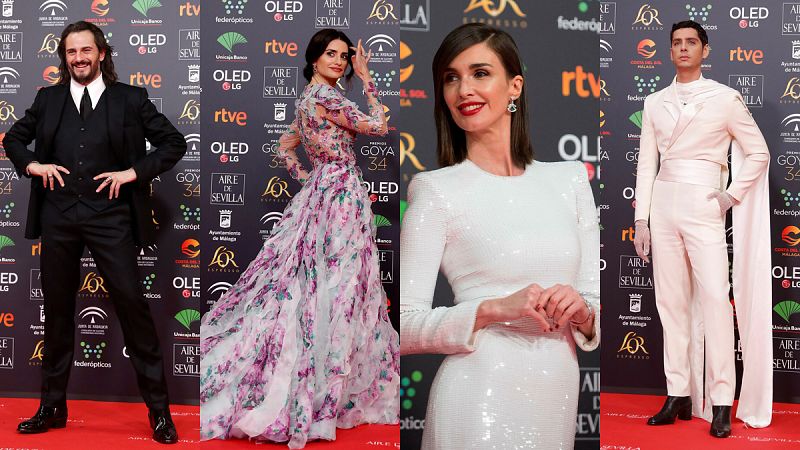 La alfombra roja de los Goya, glamur y sostenibilidad