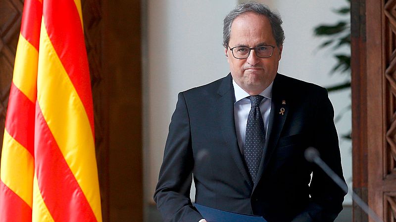 Torra se muestra convencido de que Sánchez "no cerrará la puerta" a dialogar sobre autodeterminación