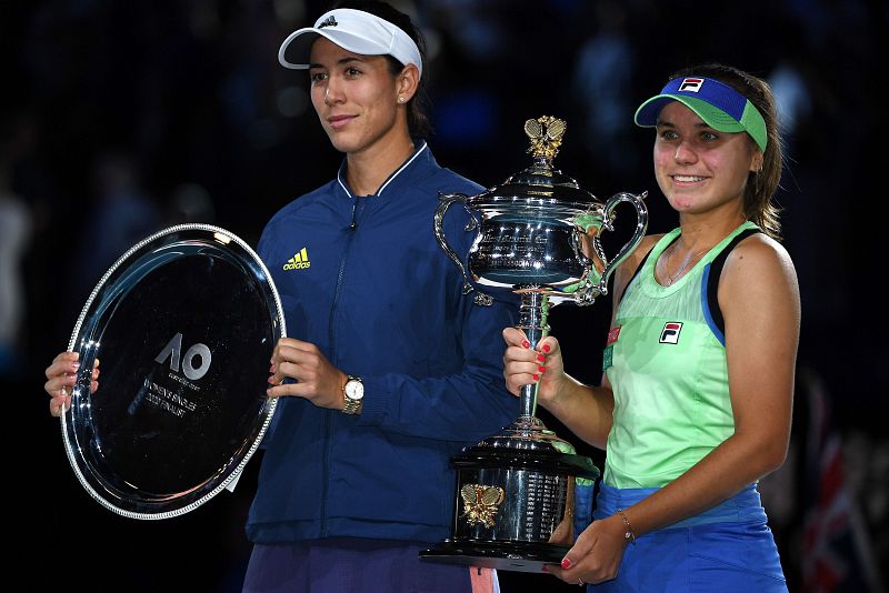 Muguruza pierde la final ante la eficiente Kenin