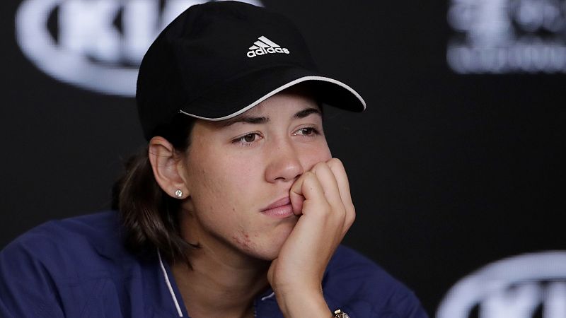 Muguruza, tras perder la final de Australia: "No he encontrado mi saque"