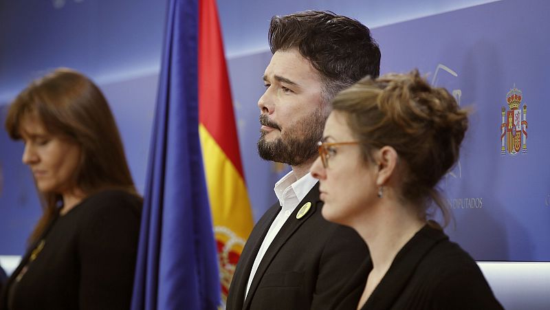 Los partidos independentistas rechazan al rey "heredero del franquismo" por "imponer proyectos antidemocráticos"