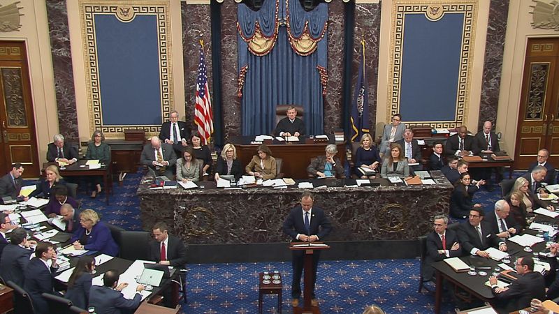 Los demócratas instan a los senadores a reconsiderar las consecuencias de la absolución de Trump en el 'impeachment'