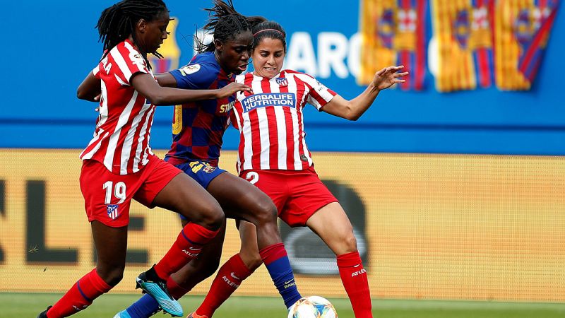 Atlético y Barça, un nuevo clásico del fútbol femenino, en busca de un puesto en la final
