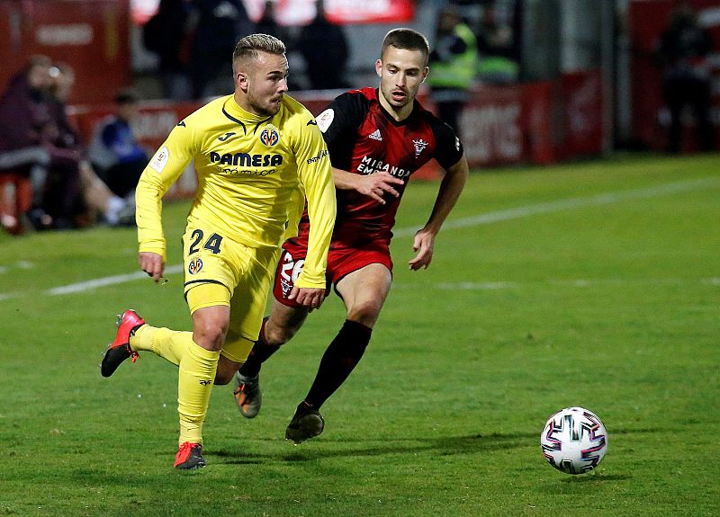 El Mirandés sigue siendo el 'matagigantes' de Copa y se mete en semis tras vencer al Villarreal