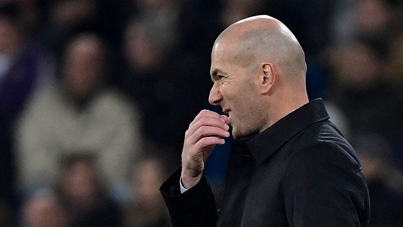 Zidane: "Algo pasa cuando encajas cuatro goles"