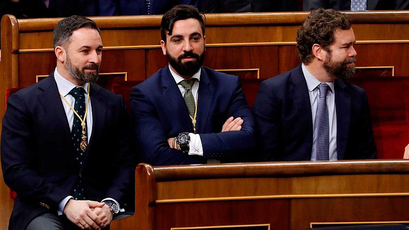 Vox se queda fuera de las mesas de las comisiones del Congreso y culpa al "trizquierdito" de PP, PSOE y Podemos