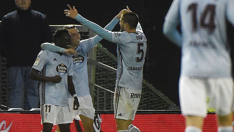 Pione Sisto acude al rescate del Celta con un gol en el descuento