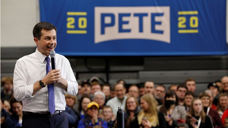 El recuento final de Iowa da el mayor número de delegados a Pete Buttigieg