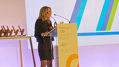 Marta Fajardo, premiada por el Colegio de Ingenieros, Canales y Puertos de Madrid