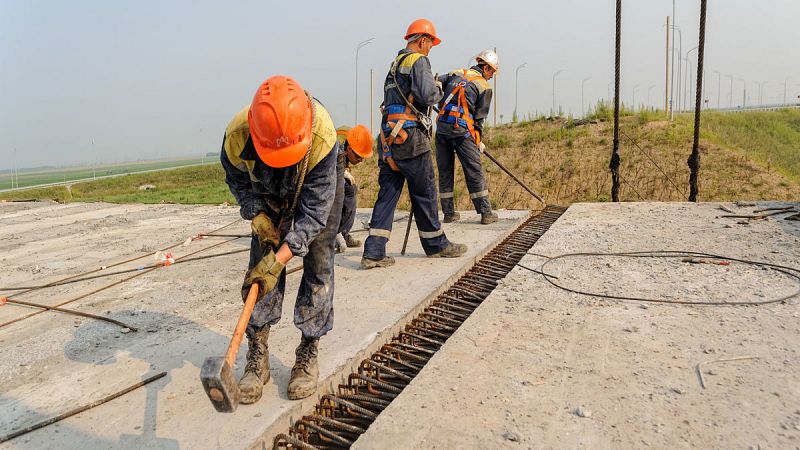 Un centenar de personas murieron trabajando en las carreteras en los últimos cinco años