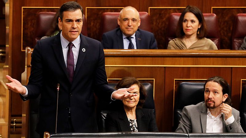Sánchez se refiere a Guaidó como "líder de la oposición" un año después de reconocerle como "presidente encargado"