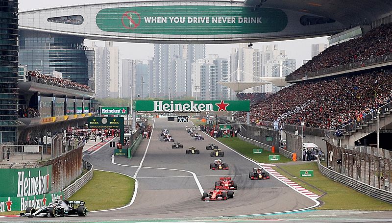 El GP de China de F1 se suspende por el coronavirus