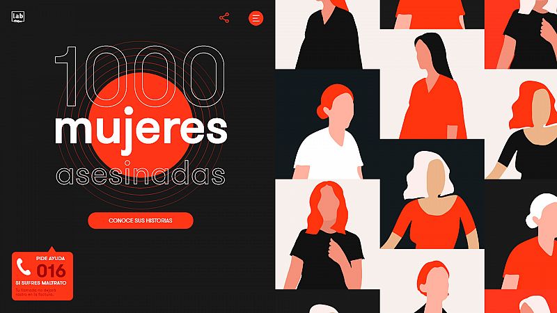 '1.000 mujeres asesinadas', del Lab de RTVE, y 'Nosotrxs somos', de Playz, premios Rey de España de Periodismo 2020