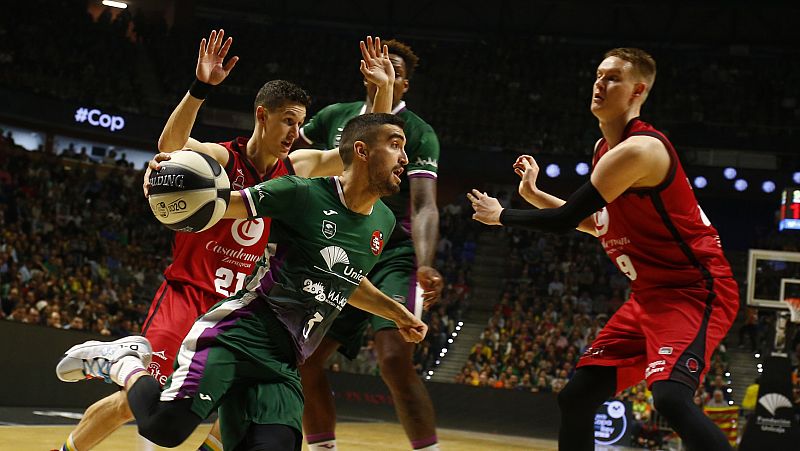 El Unicaja se venga del Zaragoza y supera su propia maldición del anfitrión en Copa