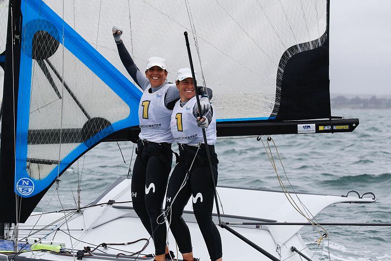Támara Echegoyen y Paula Barceló se proclaman campeonas del mundo de vela