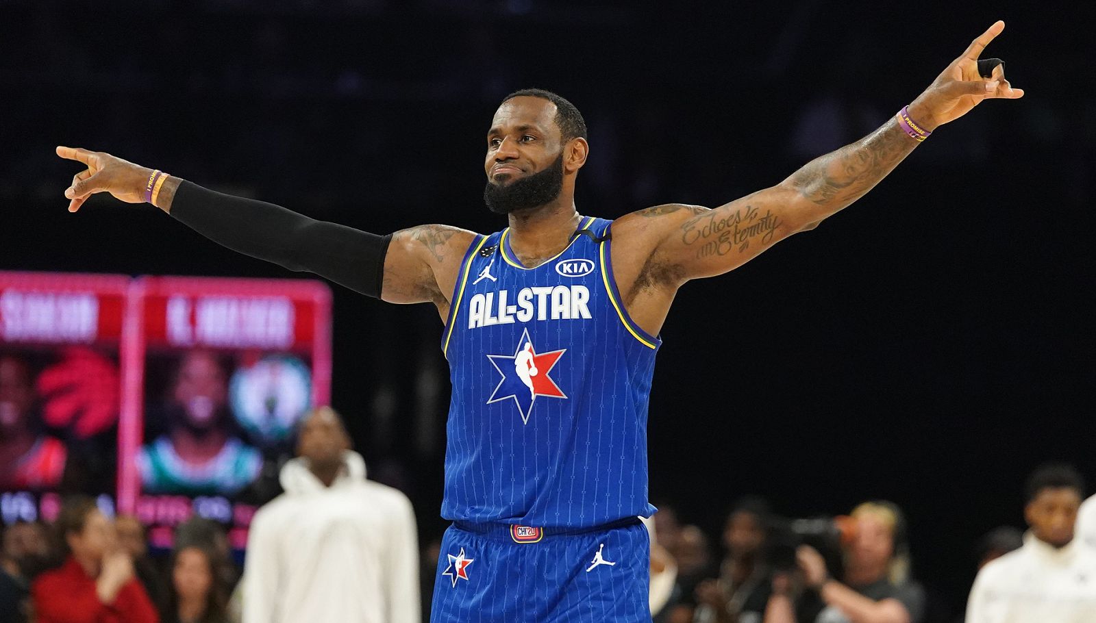 El equipo de LeBron James se lleva el All Star más emotivo