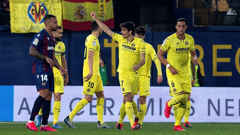 El Villarreal gana al Levante y confirma sus aspiraciones europeas