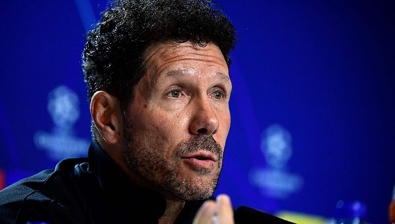 Simeone: "No veo pesimismo, veo optimismo e ilusión"